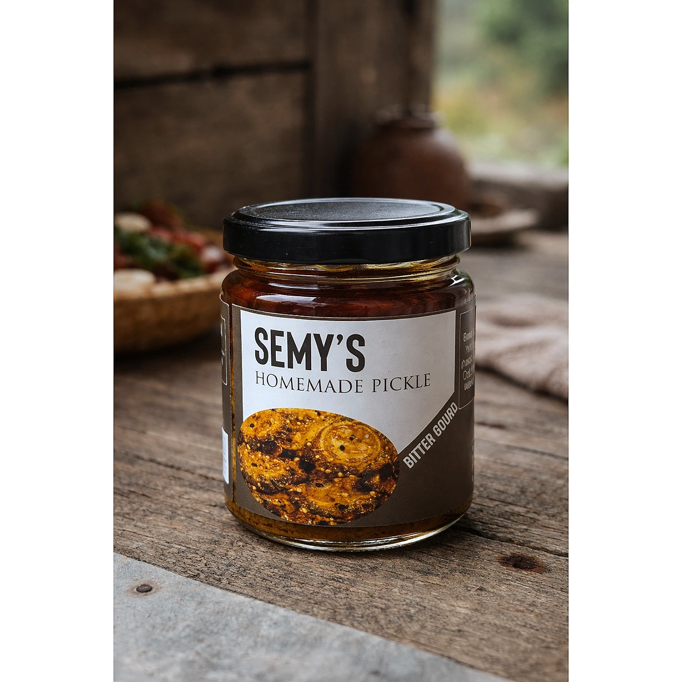 Semy's Homemade Bitter Gourd Pickle — from Nagaland, North East India