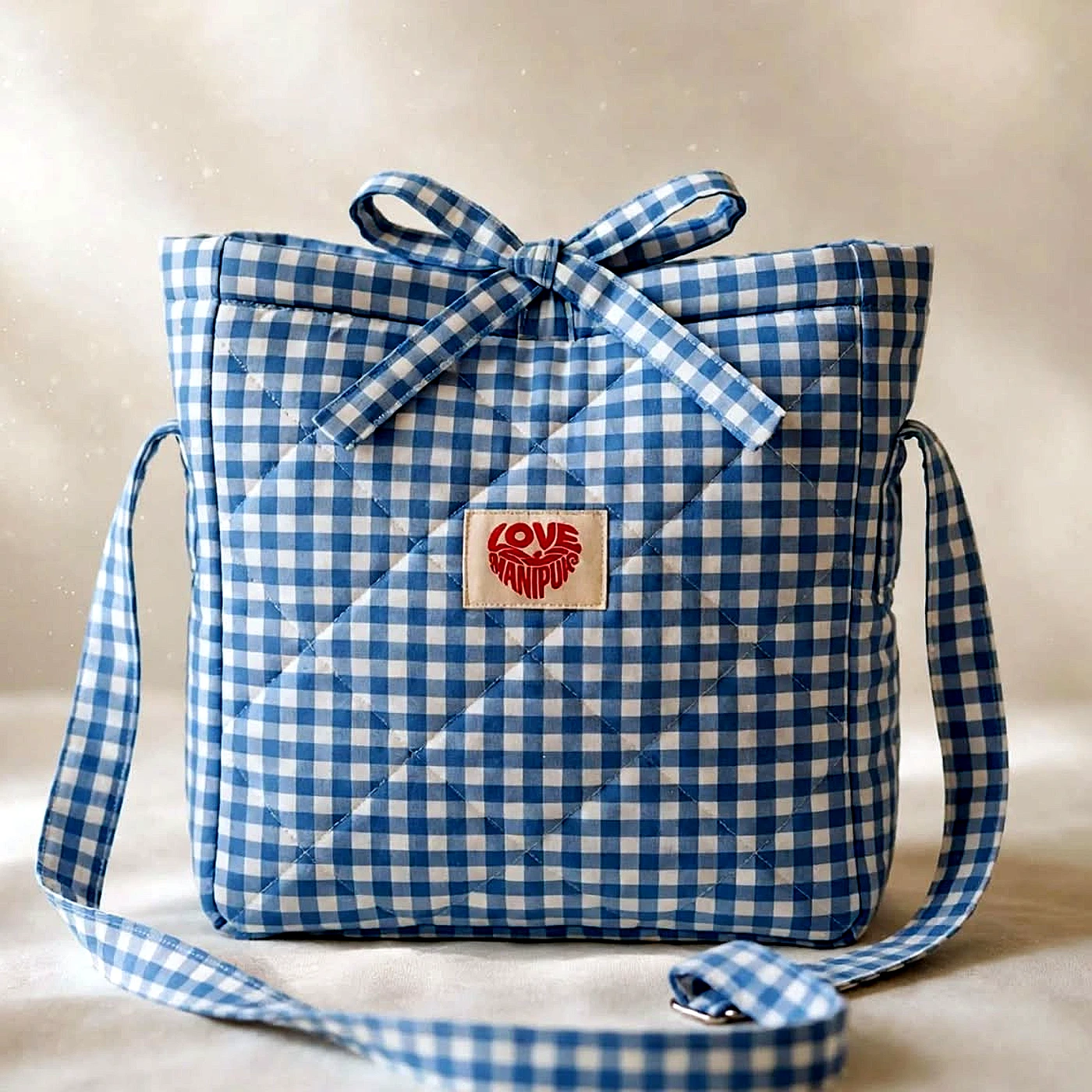 Blue Sling Bag — from Manipur, North East India