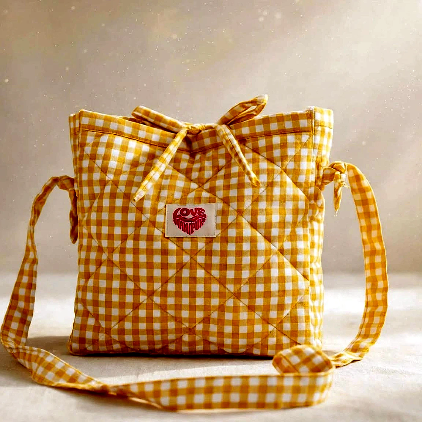 Yellow Sling Bag — from Manipur, North East India