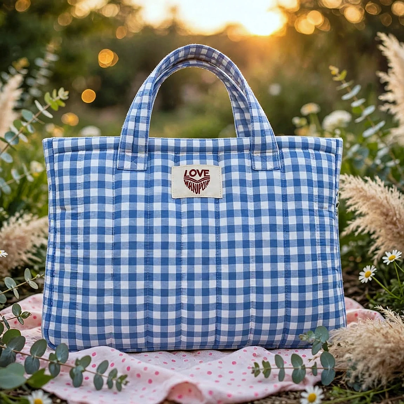 Blue Laptop Bag — from Manipur, North East India