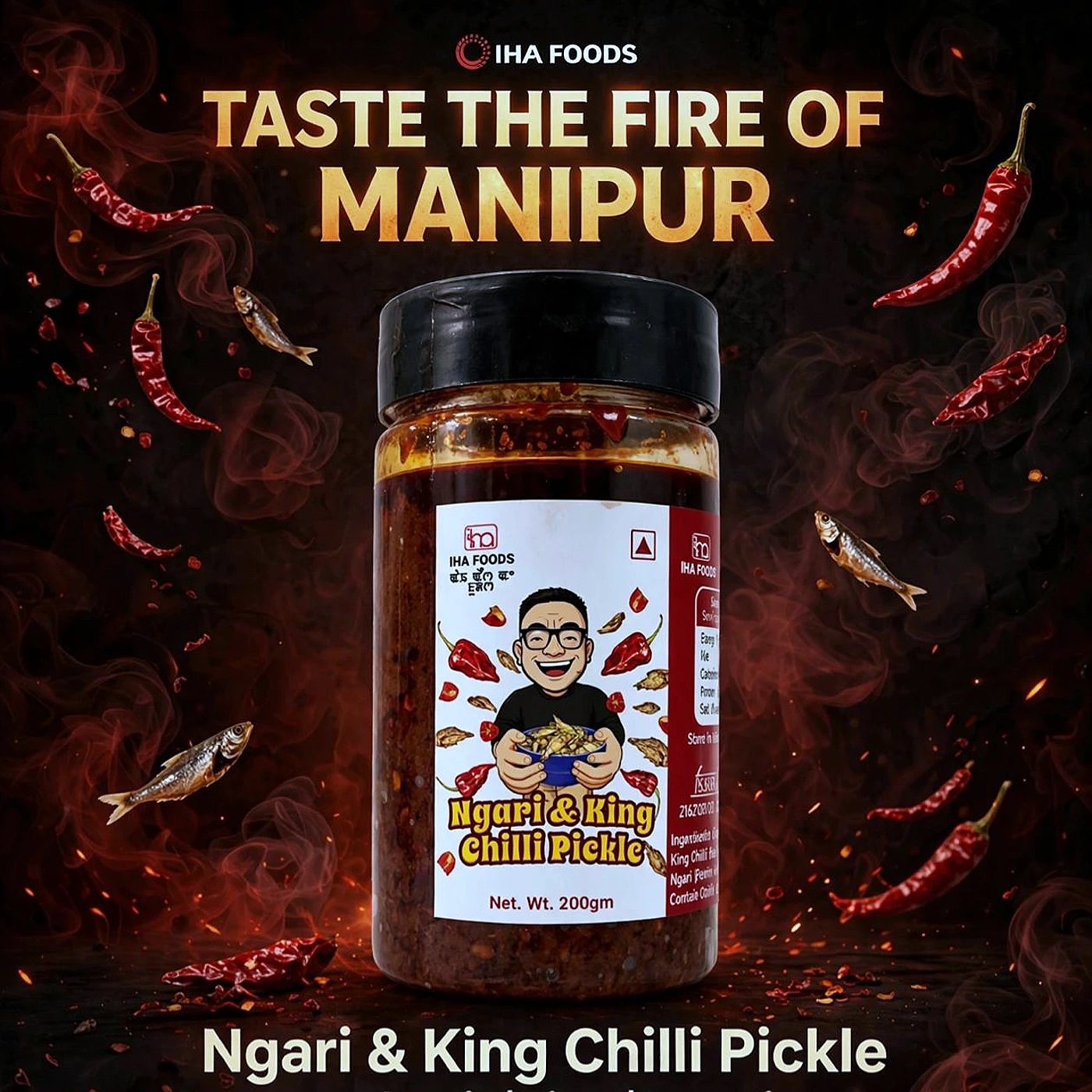 Naochis Ngari and King Chilli Pickle — from Manipur, North East India