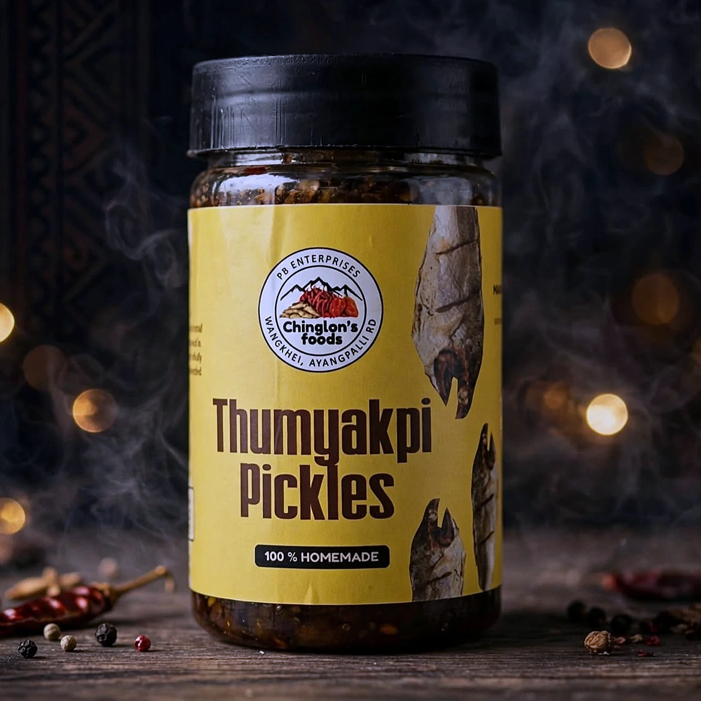 Thumyakpi/Salted Fish Pickle — from Manipur, North East India